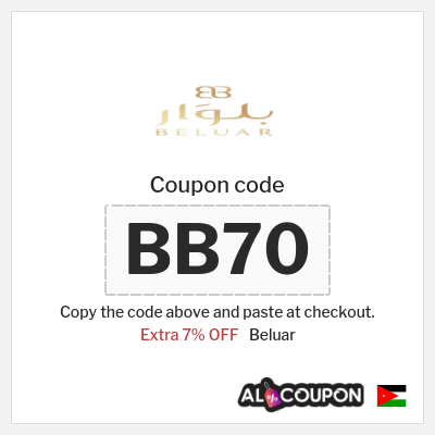 Coupon for Beluar (BB70) Extra 7% OFF