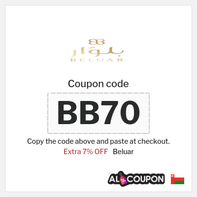 Coupon for Beluar (BB70) Extra 7% OFF