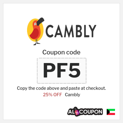 Coupon discount code for Cambly 25% Off Coupons + 10 Free Minutes