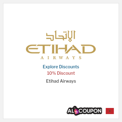 Sale for Etihad Airways 10% Discount