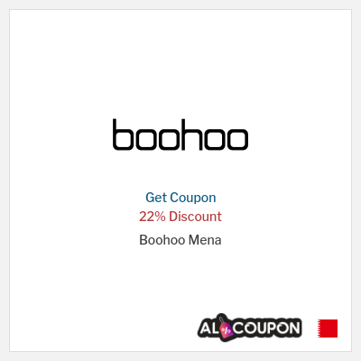 Coupon for Boohoo Mena 22% Discount