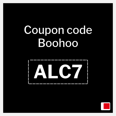 Boohoo Coupon (ALC7) Boohoo Coupon Code 2026
