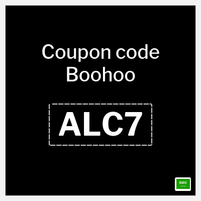 Boohoo Coupon (ALC7) Boohoo Coupon Code 2026