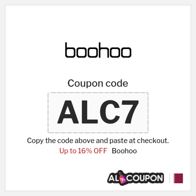 Coupon for Boohoo (ALC7) Up to 16% OFF