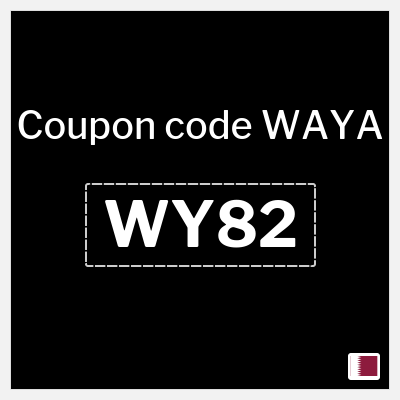 Coupon discount code for WAYA 20% OFF