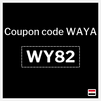 Coupon discount code for WAYA 20% OFF
