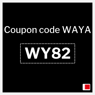 Coupon discount code for WAYA 20% OFF
