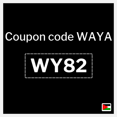 Coupon discount code for WAYA 20% OFF