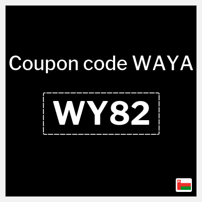 Coupon discount code for WAYA 20% OFF