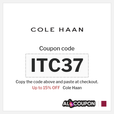Coupon discount code for Cole Haan 15% OFF