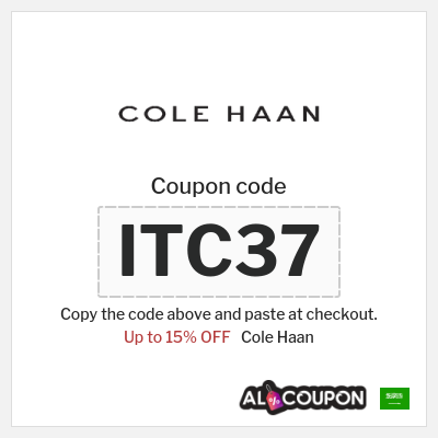 Coupon discount code for Cole Haan 15% OFF