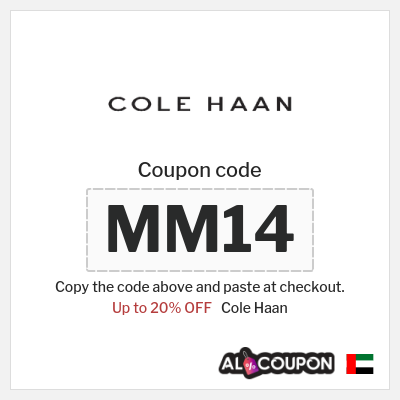 Coupon discount code for Cole Haan 20% OFF