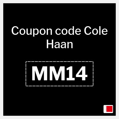 Coupon discount code for Cole Haan 20% OFF
