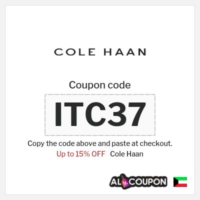 Coupon discount code for Cole Haan 15% OFF