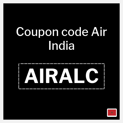 Coupon discount code for Air India Up to 109.8 Moroccan dirham OFF