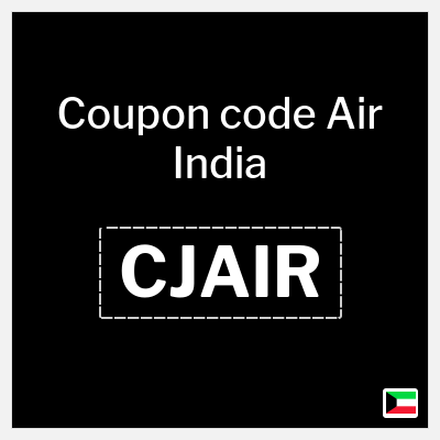 Coupon discount code for Air India Up to 3.7 Kuwaiti dinar OFF