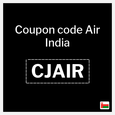 Coupon for Air India (CJAIR) 4.2 Omani Rial OFF