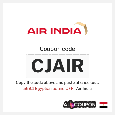 Air India Coupon (CJAIR) Air India Discount Coupon 2026