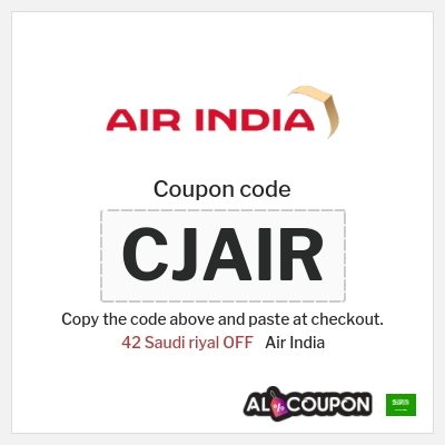 Air India Coupon (CJAIR) Air India Discount Coupon 2026