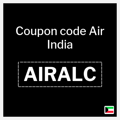 Coupon for Air India (AIRALC) Flat 1.1 Kuwaiti dinar OFF