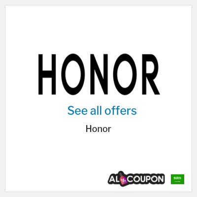 Coupon discount code for Honor Exclusive Deals Today