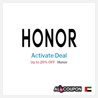 Special Deal for Honor Up to 20% OFF