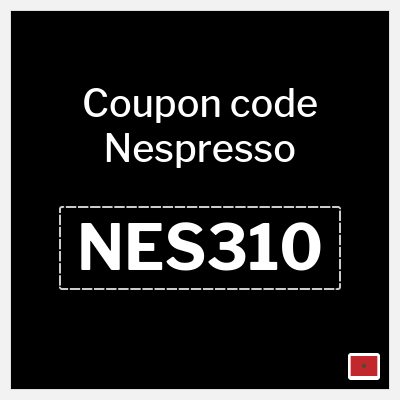 Coupon discount code for Nespresso 5% OFF