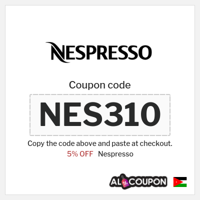 Nespresso Coupon (NES310) Nespresso Promo Code 2025