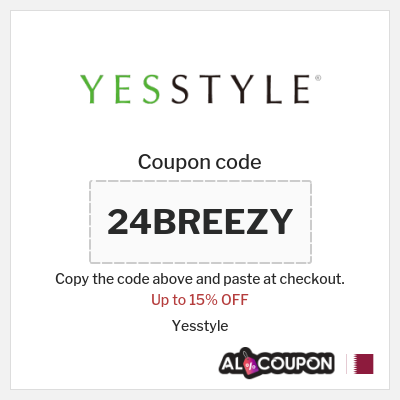 Coupon discount code for Yesstyle Up to 15% OFF