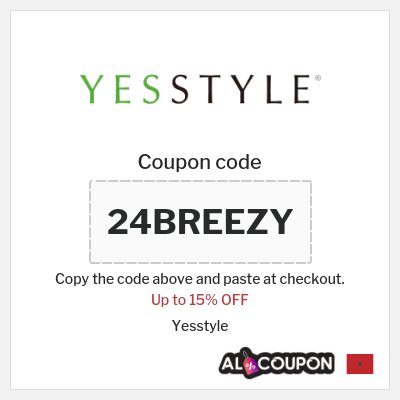 Coupon discount code for Yesstyle Up to 15% OFF