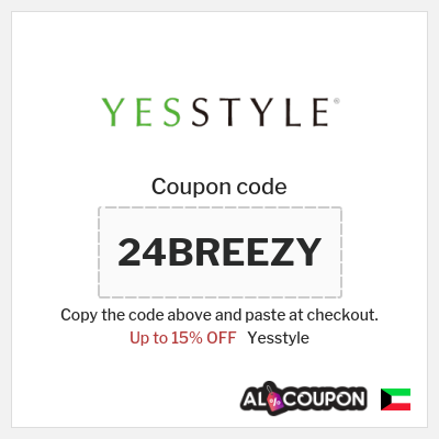 Coupon discount code for Yesstyle Up to 15% OFF