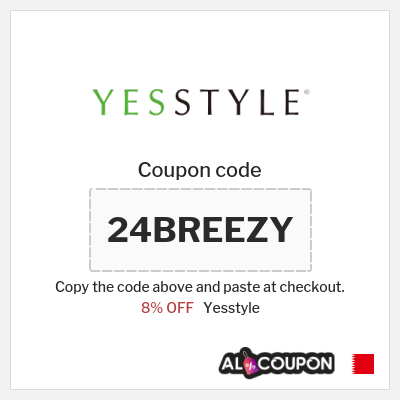 Coupon for Yesstyle (24BREEZY) 8% OFF