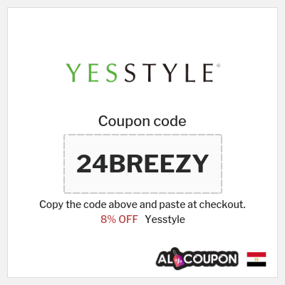 Coupon for Yesstyle (24BREEZY) 8% OFF