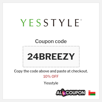 Coupon for Yesstyle (24BREEZY) 10% OFF