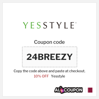 Coupon for Yesstyle (24BREEZY) 10% OFF