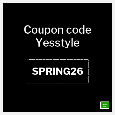 Coupon for Yesstyle (SPRING26) Up to 18% OFF