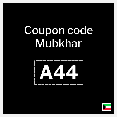 Coupon discount code for Mubkhar 20% OFF