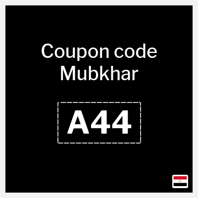 Coupon discount code for Mubkhar 20% OFF