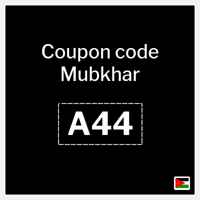Coupon discount code for Mubkhar 20% OFF