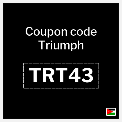 Coupon discount code for Triumph 20% OFF