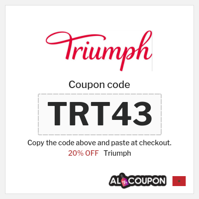 Coupon discount code for Triumph 20% OFF
