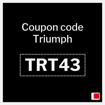 Coupon discount code for Triumph 20% OFF