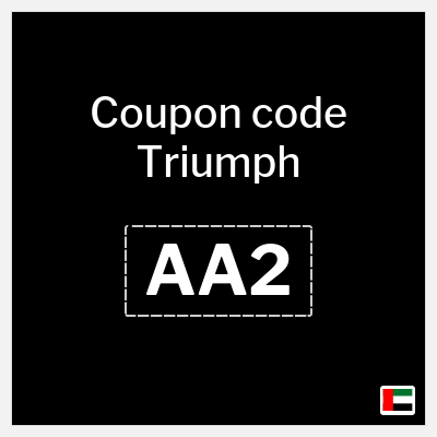 Coupon discount code for Triumph 20% OFF