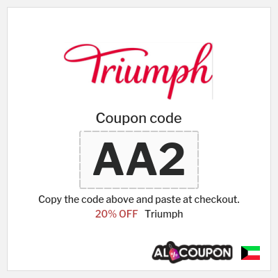 Coupon discount code for Triumph 20% OFF