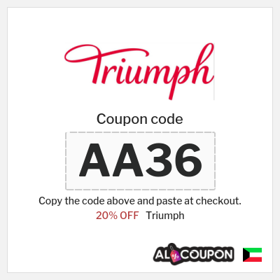 Coupon for Triumph (AA40) 20% OFF