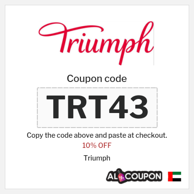 Coupon for Triumph (TRT43) 10% OFF