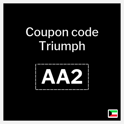 Triumph Coupon (AA100) Triumph Coupon Code on All Products 