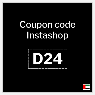 Coupon for Instashop (D24) 24 Dirham OFF