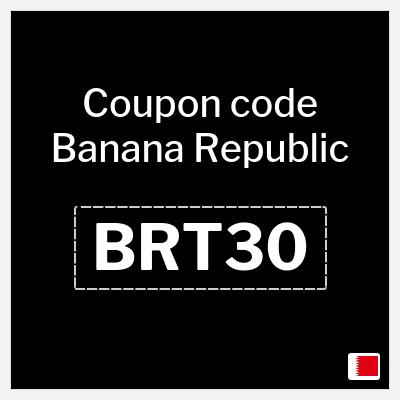 Coupon discount code for Banana Republic 15% OFF