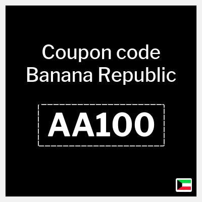 Coupon discount code for Banana Republic 20% OFF